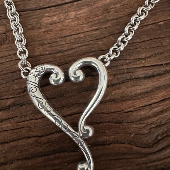Brighton ❤️ “Adore Me” Tuscan Etched Necklace - Picture 5 of 5